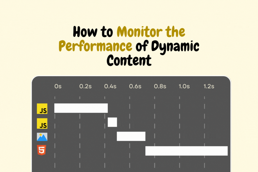 How to Monitor the Performance of Dynamic Content